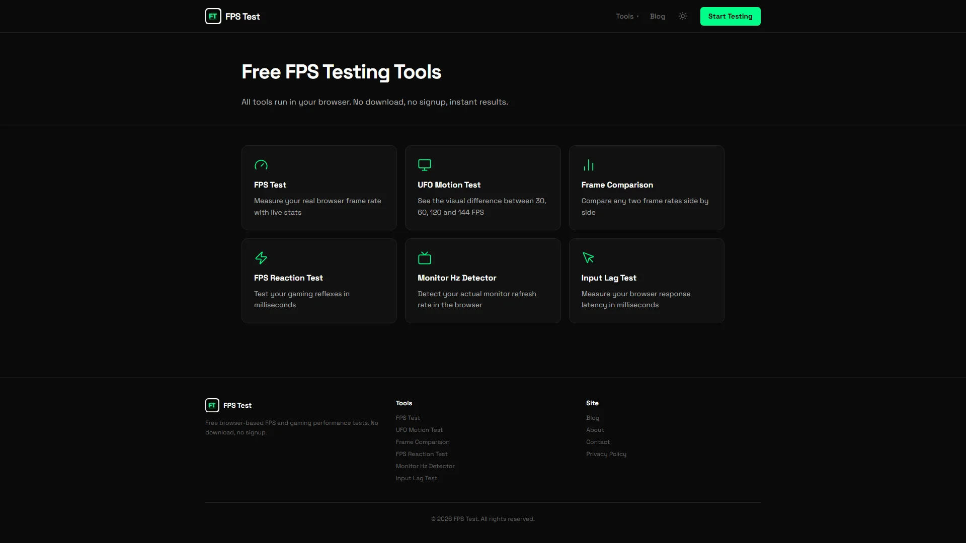 Free FPS testing tools to measure your Minecraft frame rate